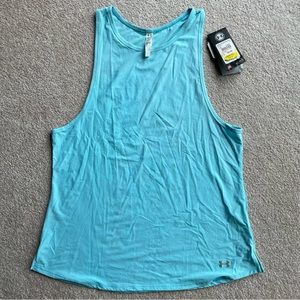 Under Armour | CoolSwitch Run Tank | BLUE - MEDIUM